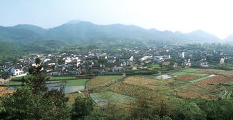 黄山西递古村
