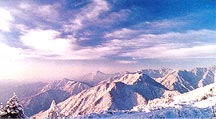 成都西岭雪山